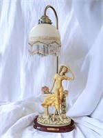 Vintage THE RUBY'S COLLECTION Table Lamp