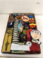 Flat of Kids Toys - Some VTG