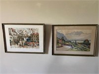 TWO EARLY WORKS ON PAPER