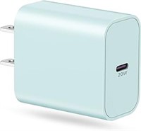 iPhone Charger Block, 20W USB C Fast Wall Plug