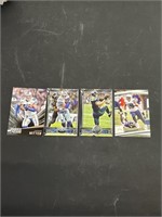 4 Tight End Player Cards Witten Graham Gates