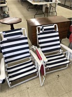 3cnt Folding Beach Chairs