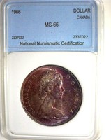 1966 Dollar NNC MS66 Canada