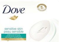 15-Pk Dove Sensitive Skin Soap Bar, 106g