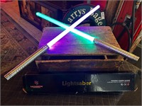 Pair of Multi-Coloured Light Sabres