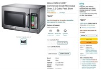 W5260  Winco Microwave Oven 1.2 Cubic Feet