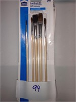 5 pack of 5 piece small paint brushes