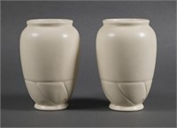 Pair 1938 Rookwood 2283 Art Pottery Vases