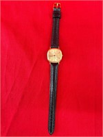 Concord Ladies 14k Yellow Gold Watch Leather Strap
