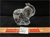 WONDERFUL LENOX GLASS ELEPHANT PAPER WEIGHT