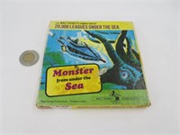 Monster from under the sea , vieux film 8mm