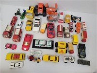 Vintage diecast car lot