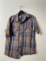 Vintage Wrangler Pearl Snap Shirt