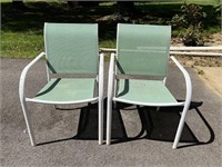 Pair of Lawn - Patio Chairs