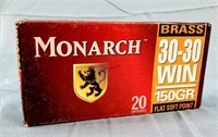 Box of 20 Monarch 30-30 150gr. FSP Ammunition