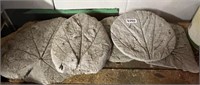 Plaster Lily Pad Stepping Stones