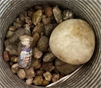 Bucket of Assorted Agates