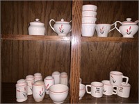 Cat Tail MCM Shakers, Cups, Creamer, & More J