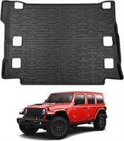 Trunk Mat Fit for 2018-2024 Jeep Wrangler
