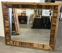 Magnussen Heavy Wooden Beveled Mirror