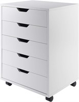 $153 5 Drawer Cabinet with Casters