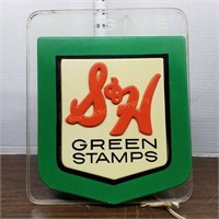 S & H Green Stamp Sign-Working Light