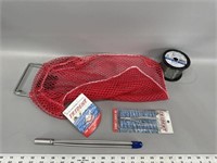 Trident dive bag and spear tips 40 pound test