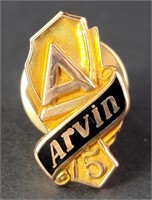 10k Arvin Industries 5 Anniversary Year Pin