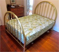 Retro Brass Double Bed Frame