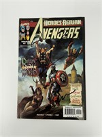 Autograph COA Avengers Heroes Return #2 Comics