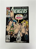 Autograph COA Avengers #354 Comics