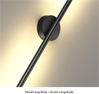 $140-23.5" Long Strip LED Wall Lamp, Modern Nordic