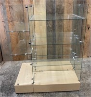 GLASS DISPLAY SHELF