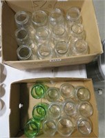 2 boxes of canning jars pint/qt (24)