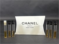 Six Chanel Sample Perfumes
