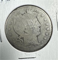 1909-O Silver Barber Half-Dollar