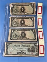 JAPANESE INVASION MONEY RARE WWII
