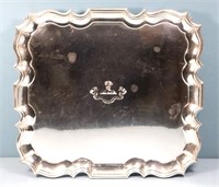1902 London Sterling Silver Footed Tray
