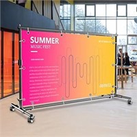 Foutoukeep Backdrop Stand 10x7ft(wxh) With Wheels