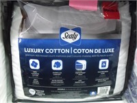 New Sealy Cotton Mattress Pad Double