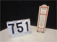 Don Howard advertising thermometer