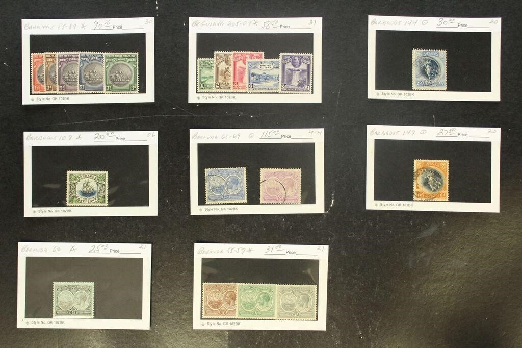 British Commonwealths Stamps better issues on deal