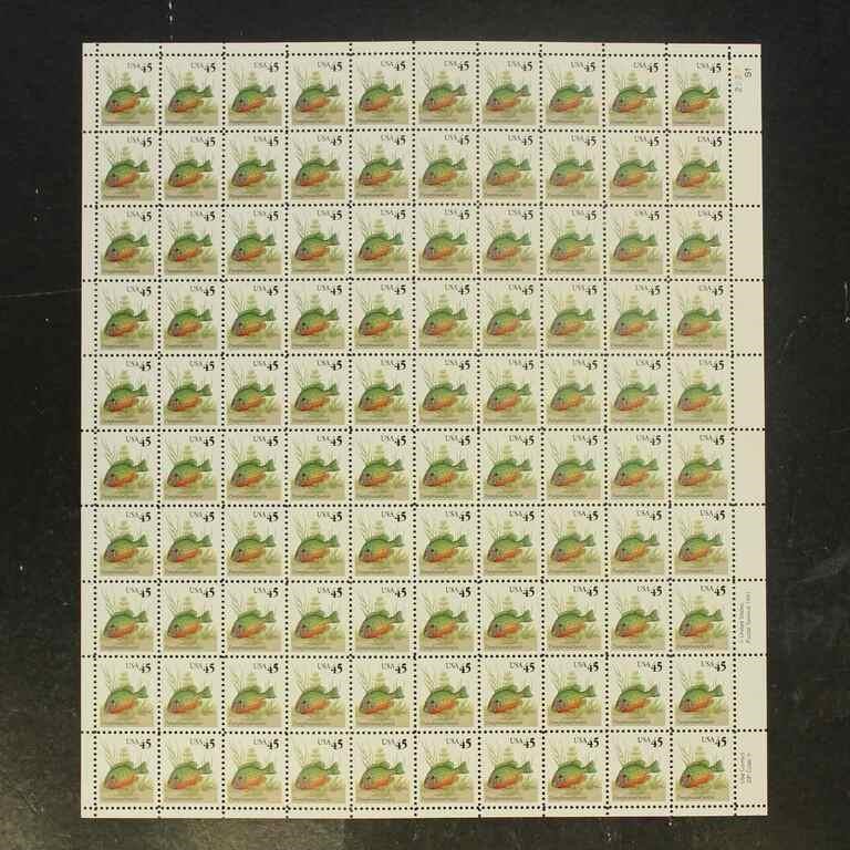 US Stamps $45 Face Value in 45 cent stamps