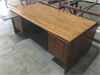 35"x72" Wood Desk