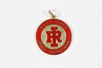 Vintage Rock Island Track Medal