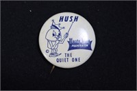 Vintage Advertisement Button Pin