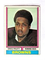1974 Topps Greg Pruitt Rookie Card #110