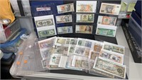 World / Foreign Currencies Binder, Large