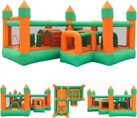 Inflatable Bounce House Kids Obstacle
