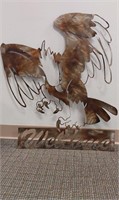 Beautiful Eagle Welcome sign. Eagle width